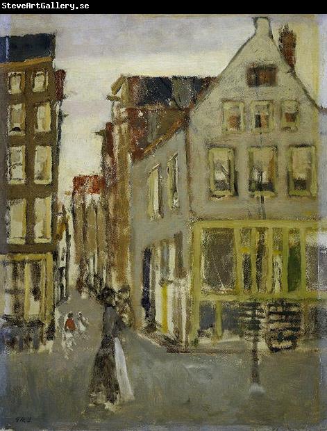 George Hendrik Breitner The Lauriergracht at the Tweede Laurierdwarsstraat